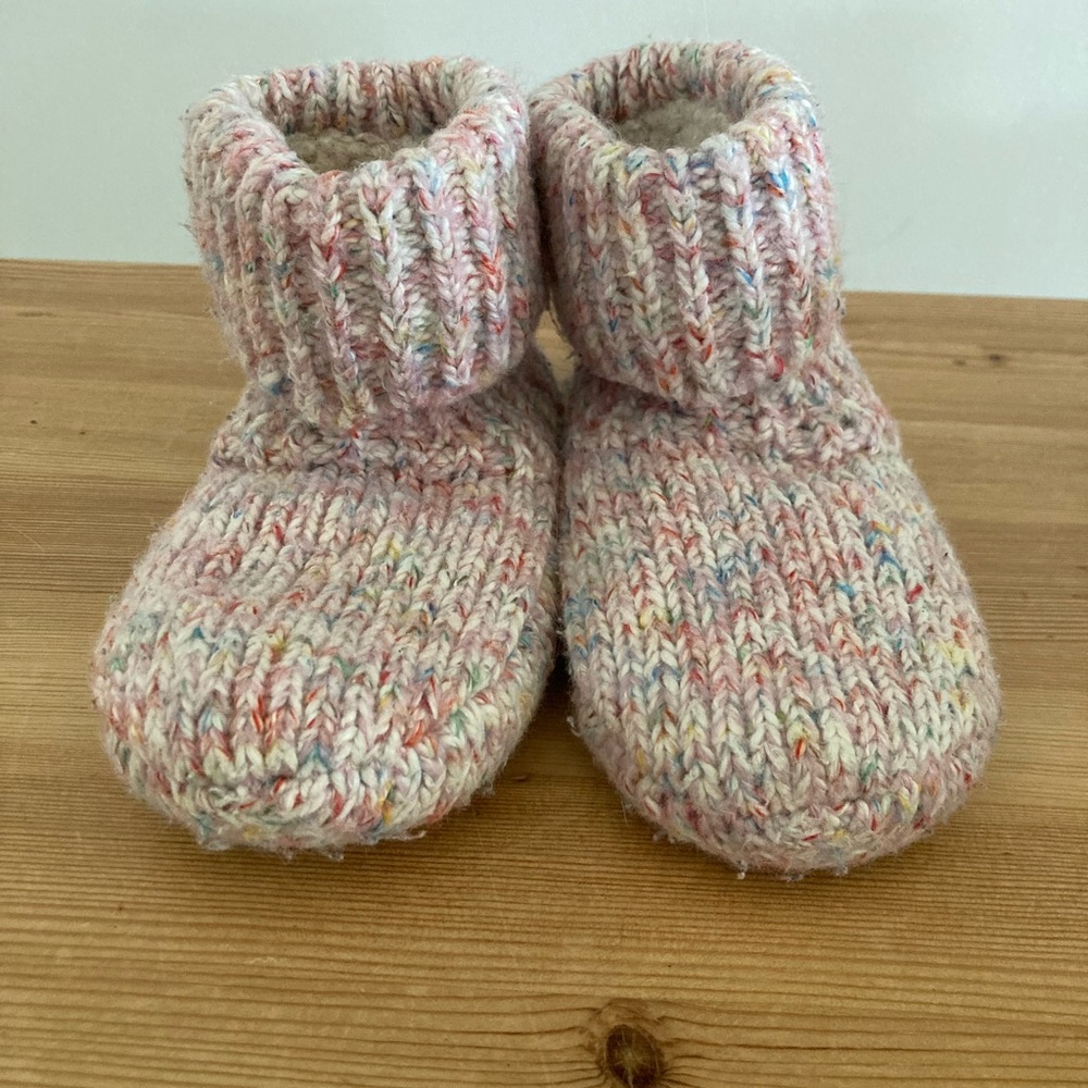 BOMBAS Slippers Multicolor Knit Toddler 5-7